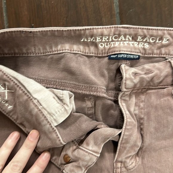 Mauve American Eagle Jegging - Picture 2 of 8